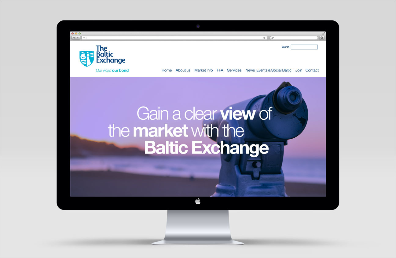 The Baltic Exchange Website 1296